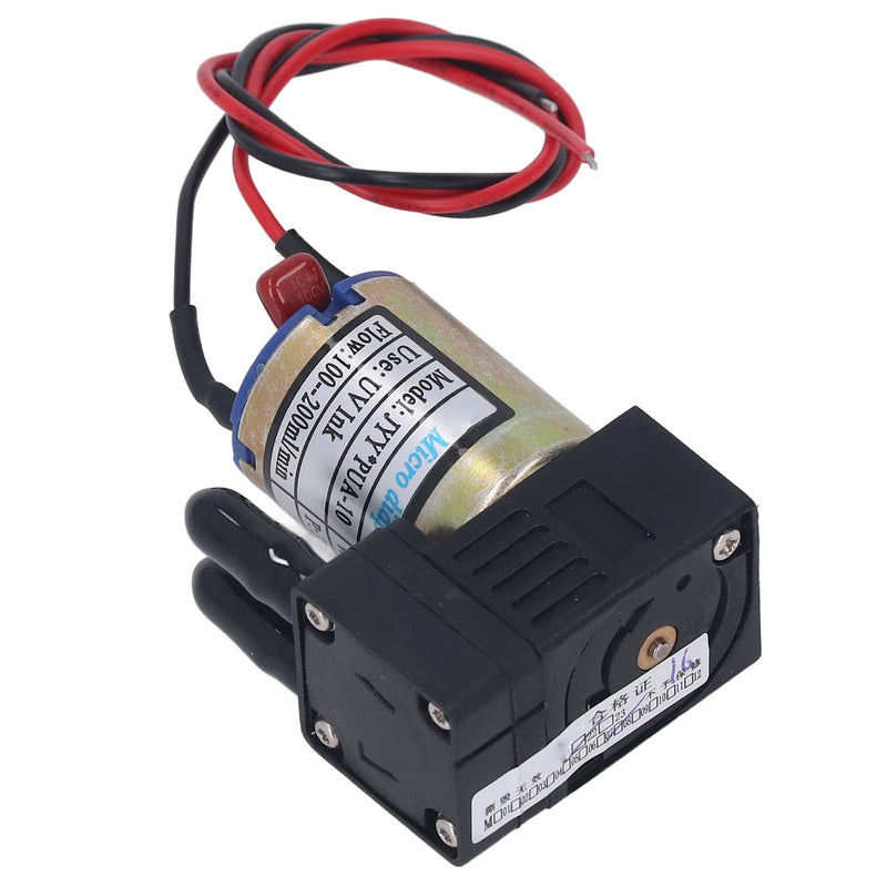 Small Ink Pump 3W Fast Heat Dissipation Plastic Small Printer Inkjet Ink Pump Replacement for Printer Accessories DC24V