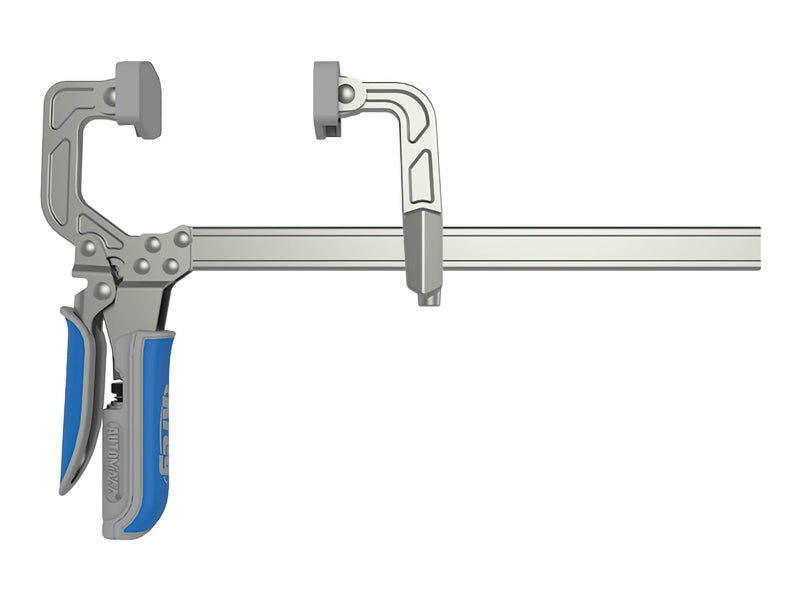 Kreg Auto-Adjust Bar Clamp 8 Inch - Self-Adjusting - One-Handed Quick Release - Woodworking Clamp - Heavy Duty Carpentry Tool - KSC8