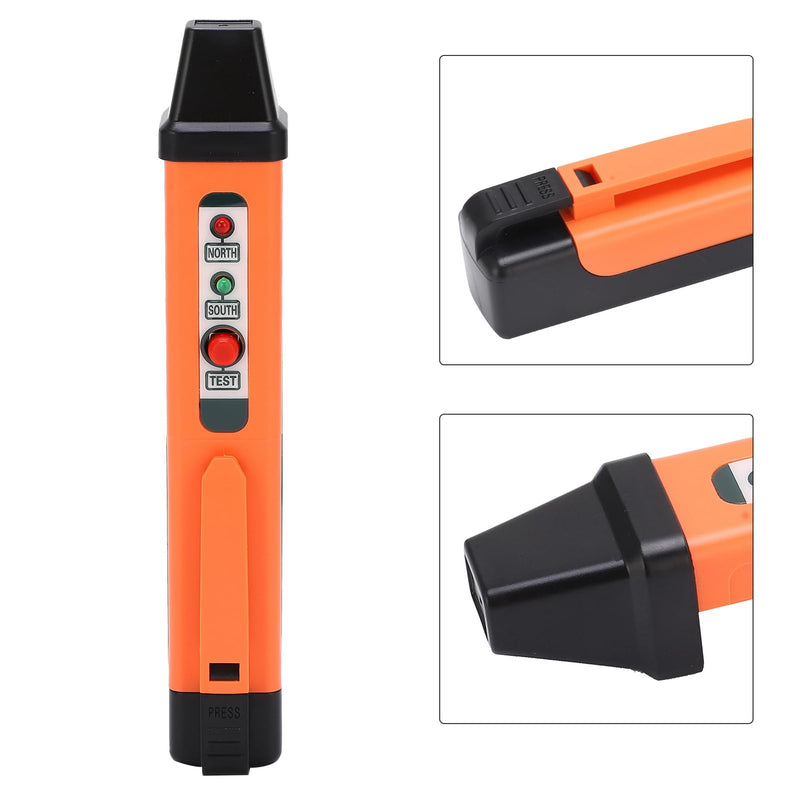 High Sensitivity Magnetic Pole Pen, Sensitive Probe Magnetic Pole Identifier, Small And Light Magnetic Pole Pen, 2 x AAA 1.5V
