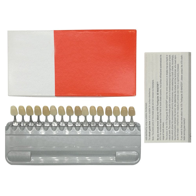 Shade Guide Porcelain Dental Dentist Materials 16 Colors Shade Guide Teeth, Dental Care And Teeth Whitening (Dental-16Color)