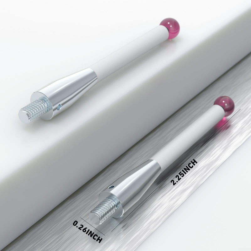 CMM Touch Probe Stylus For Renishaw A-5000-3709 Test Probes Leads 50mm Ball Ceramic Stem, Thread, 6mm Ball (2Pcs) 2Pcs