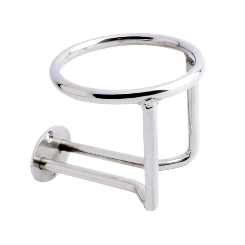 Marine Boat Cup Holders,Stainless Steel 316 Ring Drink Holder Ringlike Wall Mounted Cup Holder for Yacht Boat Accessories 1PC