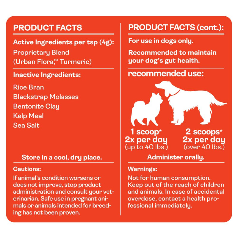 All-Natural 3-in-1 Dog Probiotic, Prebiotic, and Postbiotic Supplement Powder - Probiotics for Dogs with 135 Billion CFUs, Anti Diarrhea, Digestive Enzymes & Antioxidants (90g) 90g - PawsPlanet Australia