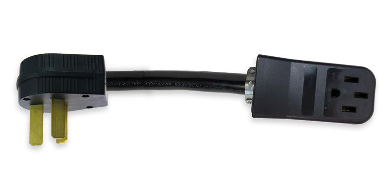 10-50P Male 3-PIN Plug to 14-50R 4-PIN Female Receptacle Stove Range Oven Power Cord Adapter 250V NEMA FX355