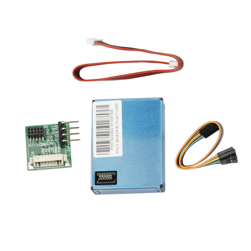 NEW Precision Air Quality Monitoring Dust Sensor Module PM2.5 PM10 Digital Particle Concentration Sensor PMS7003 with G7 Switch Board Cable for Arduino