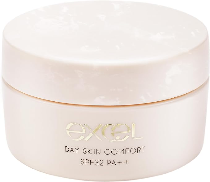 Excel Dayskin Comfort Base Serum Cream All-in-One UV Tone Up Ceramide Glossy Skin - NewNest Australia
