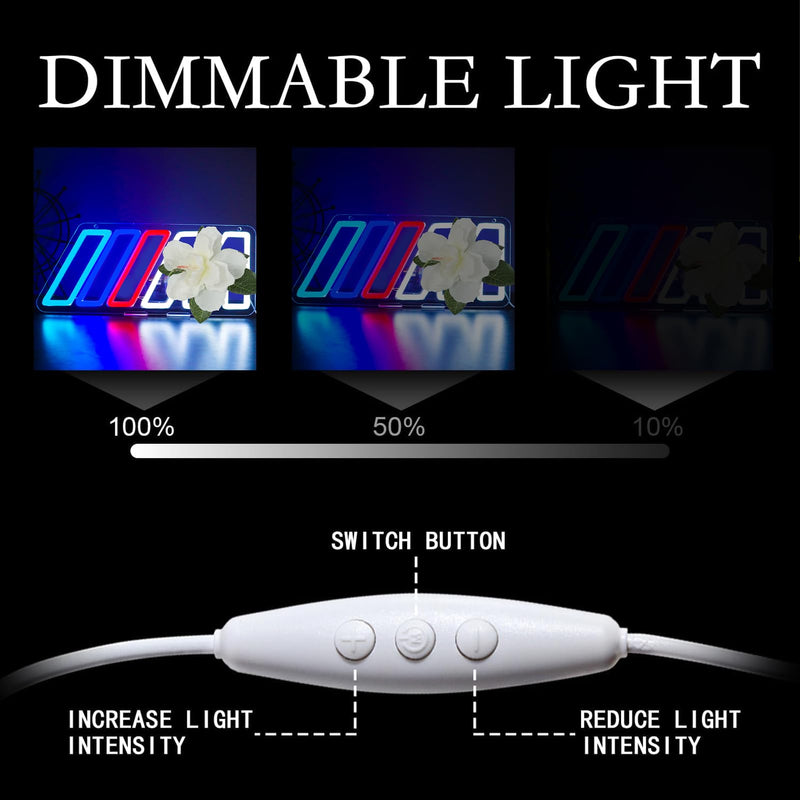 Car Neon Sign for Wall Decor Dimmable Led Neon Light Up Sign for Garage、Bedroom、Playroom、Car Repair Shop、 Christmas and Birthday Gifts T-car