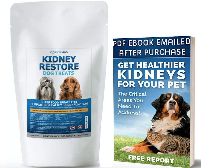 PhosFix Cats & Dogs & Kidney Restore Dog Treats Supplement Bundle for Canine Renal Pet Support Kidneys