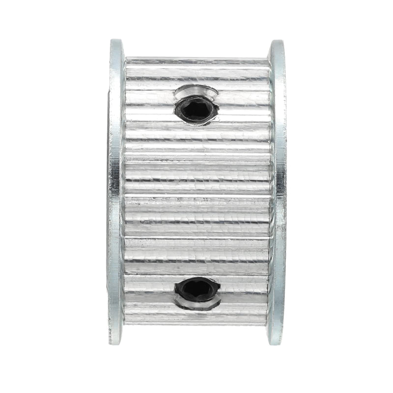 MECCANIXITY Aluminum 8mm and 14mm Bore 20 Teeth 5mm Pitch Timing Belt Pulley for 15mm Belt, Pack of 2