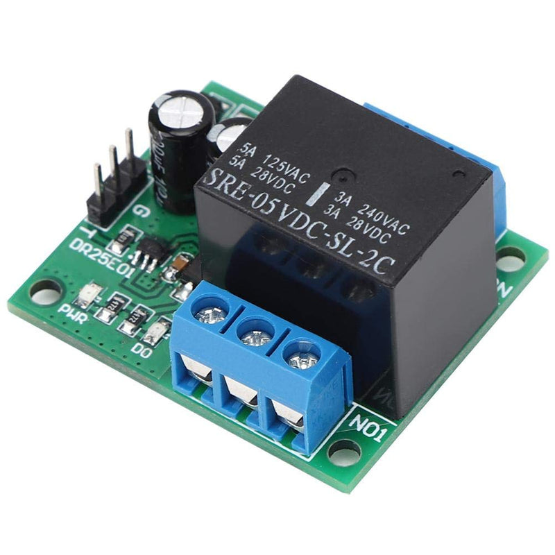 DR25E01 Relay Module DPDT Relay Module Double Throw Relay Double Pole Throw Self Locking Bistable Relay Board(DC5V)