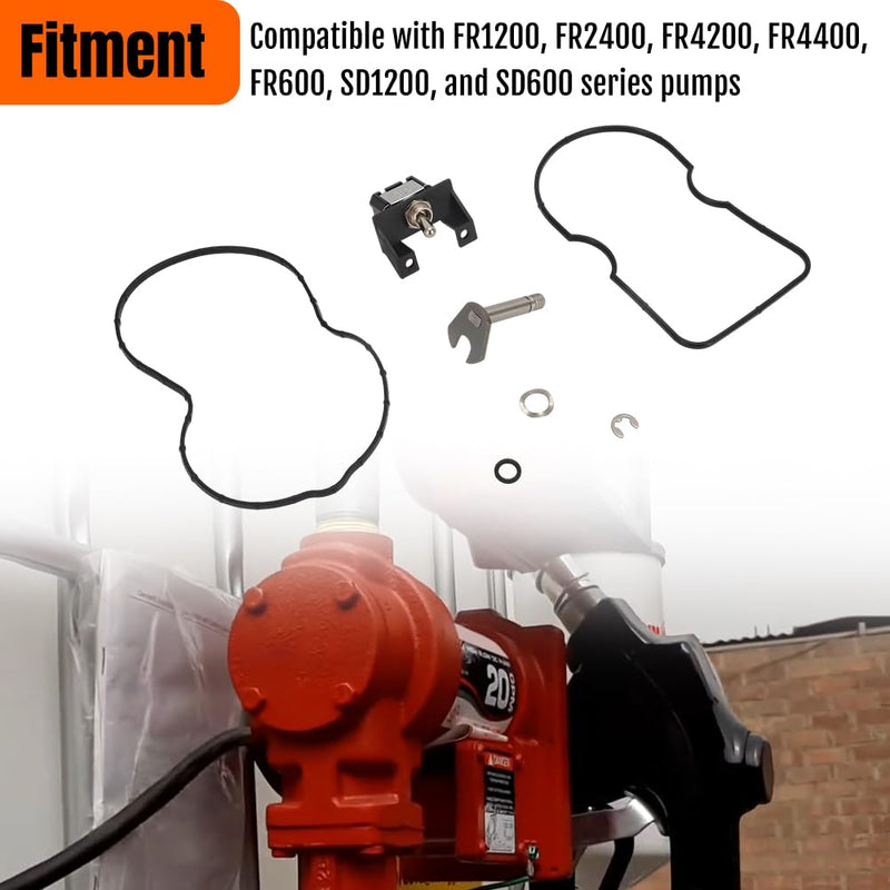 Line Switch & Shaft Kit for Fill-Rite 1210C Pumps Replace KIT120ES