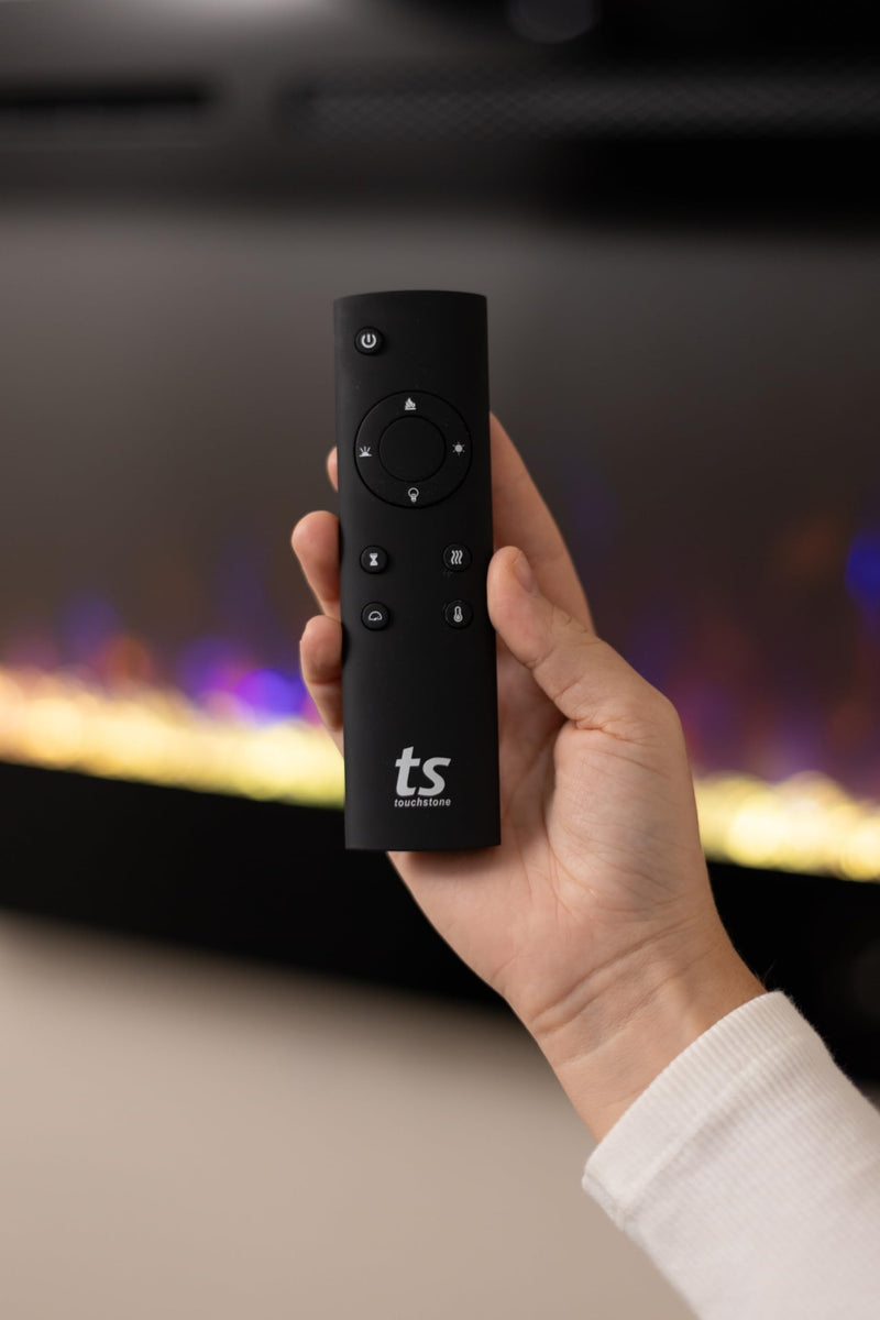 Touchstone Spare/Replacement Remote Control - Only for WiFi-Enabled Sideline/Sideline Elite/Infinity/Fury Series Electric Fireplaces - 89014