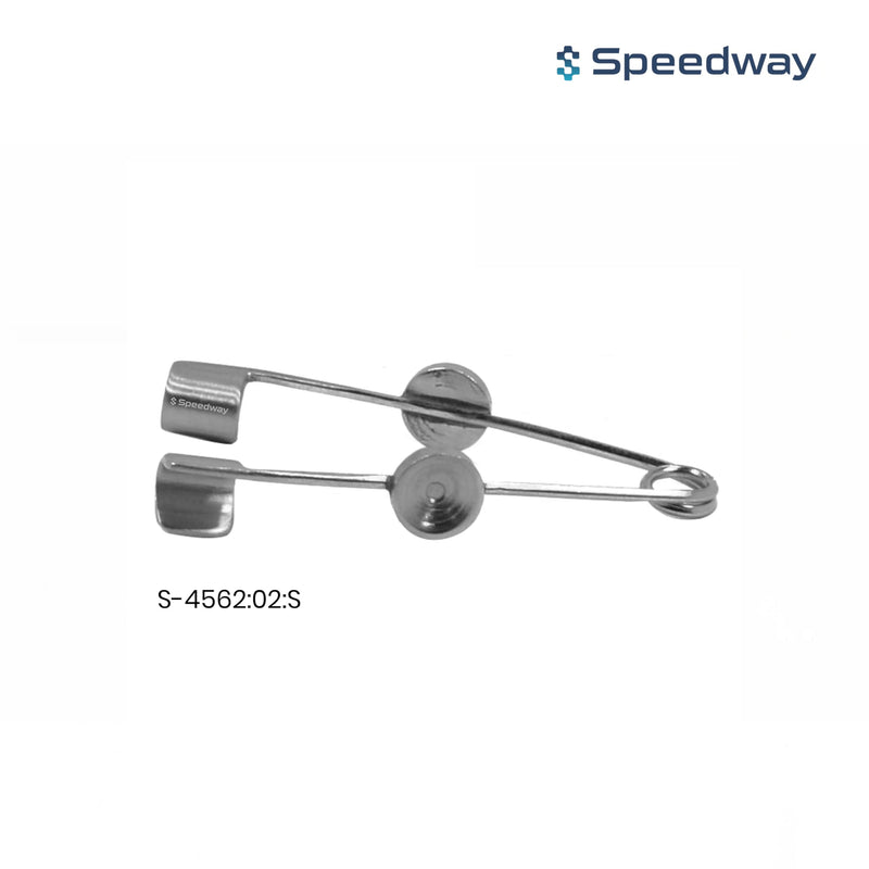 Alfanso Eye Speculum I Stainless Steel I (1, Solid Flat 50 mm) 1