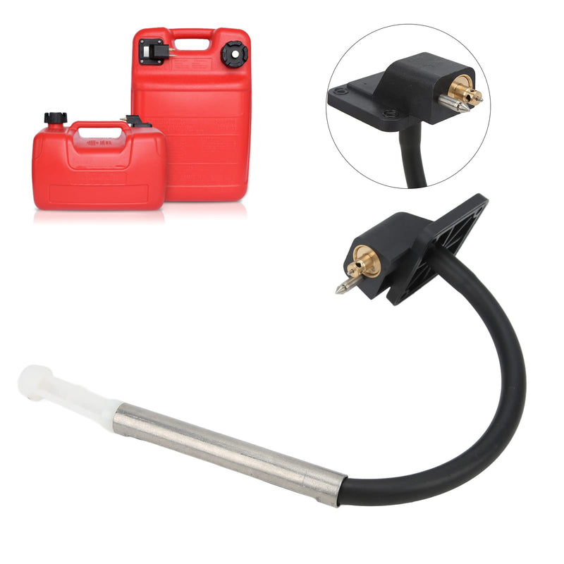 Fuel Tank Fitting, Marine Fuel Tank Connector Portable 12L 24L Boat Fuel Tank Connector Fitting Boat Outboard Engine Accessory