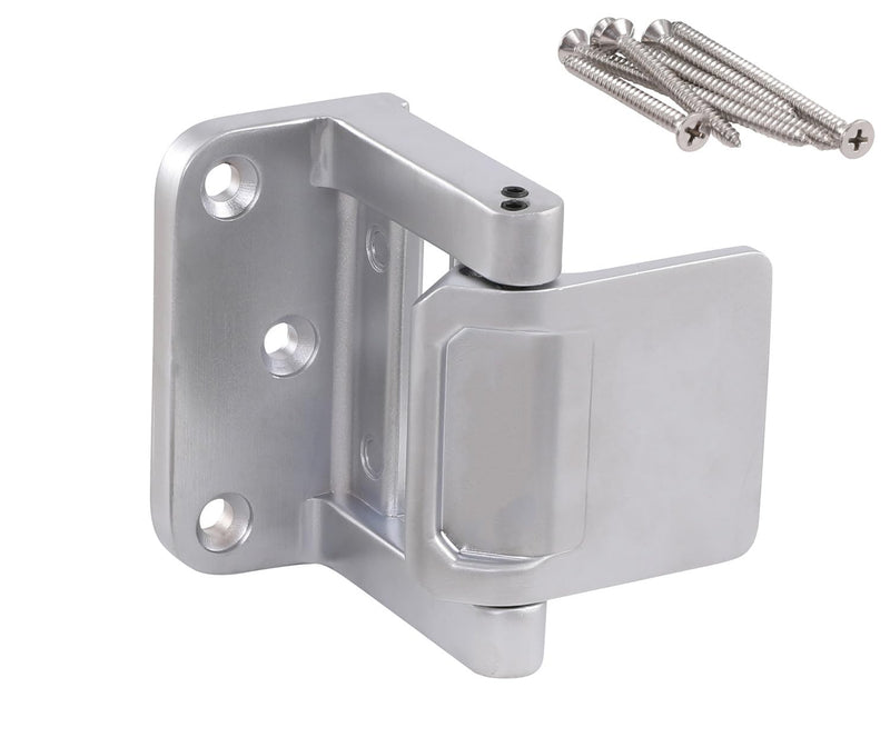 4 Pack Home Security Door Lock, Reinforcement Lock for Inward Swinging Door, Privacy Door Latch,Hotel Security Door Lock 4 Pack