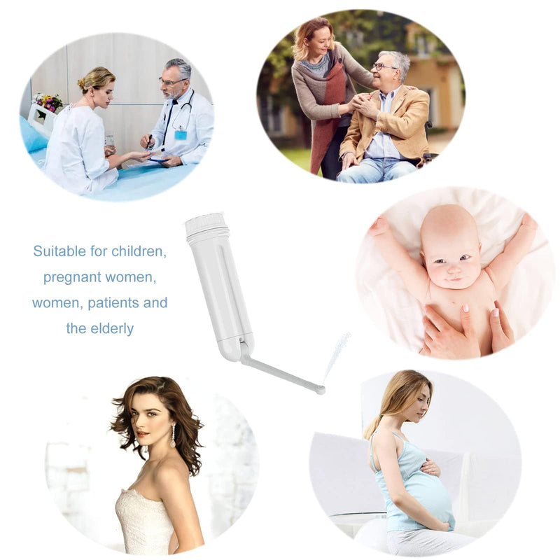 Portable Bidet Handheld Travel Bidet Mini Mobile Electric Bidet Sprayer Toilet Paper Substitutes for Personal Hygiene Cleaning/Soothing Postpartum Care/perineal & Hemmoroid Nursing White