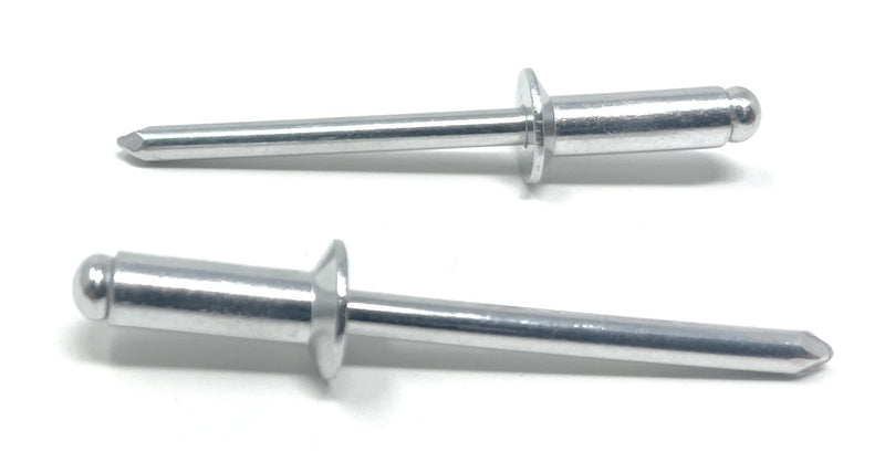 Metal Magery - Aluminum Countersunk Head Blind Rivets Pop Rivets - 3/16" Diameter - 50 Count (3/16" x 3/8" (0.25-.375 Inch Grip Range)) 3/16" x 3/8" (0.25-.375 Inch Grip Range)