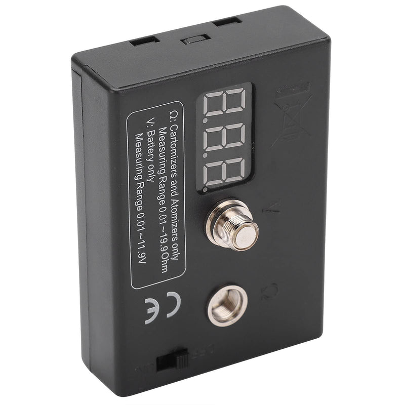 Wire OHM Meter Testing Range Coil Tester Measuring Reader Coil Tester Wire DIY Tool for Atomizer 3V 0.01-20Ω