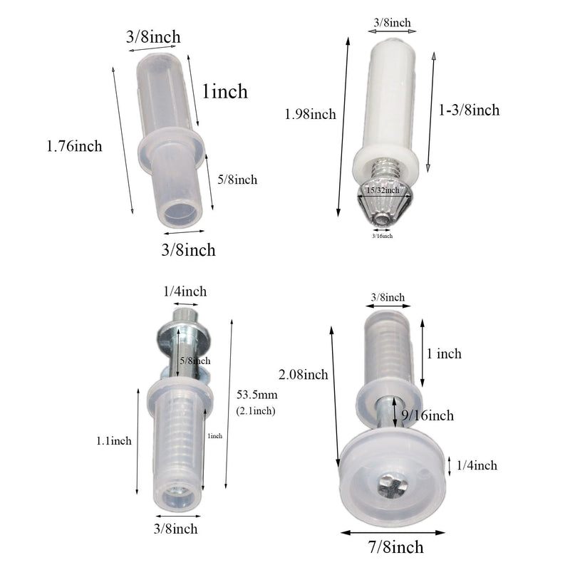 1Set Bi-fold Door Hardware Repair Kit Sliding Door Hardware Includes Top and Bottom Brackets Top and Bottom Pivots and Guide Wheels Door Repair Kit for 1 "to 1-3/8" Thick Doors (Silver) Silver
