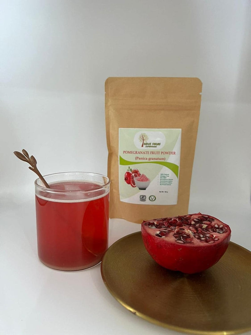 Herbal Magic Pomegranate Powder, No Added Preservatives, No Chemical Processing, Made from Pomegranate ( Pomegranate Powder- 100g) Organic Pomegranate Powder- 100g