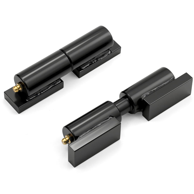 5 Inches Heavy Duty Gate Hinges for Swing Door Trailer Ramp Gate 2PACK Hinges Heavy Duty Barrel Hinge Weld On Install