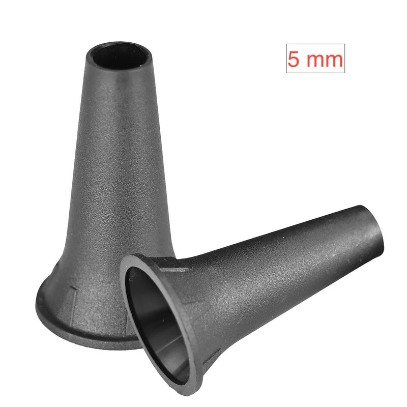 Reusable Diagnostic Otoscope Cover Specula Tips - Sets of 50 - Available in 2.5 mm, 3.5 mm, 4mm, 5 mm (50 pcs of 5 mm) 50 pcs of 5 mm