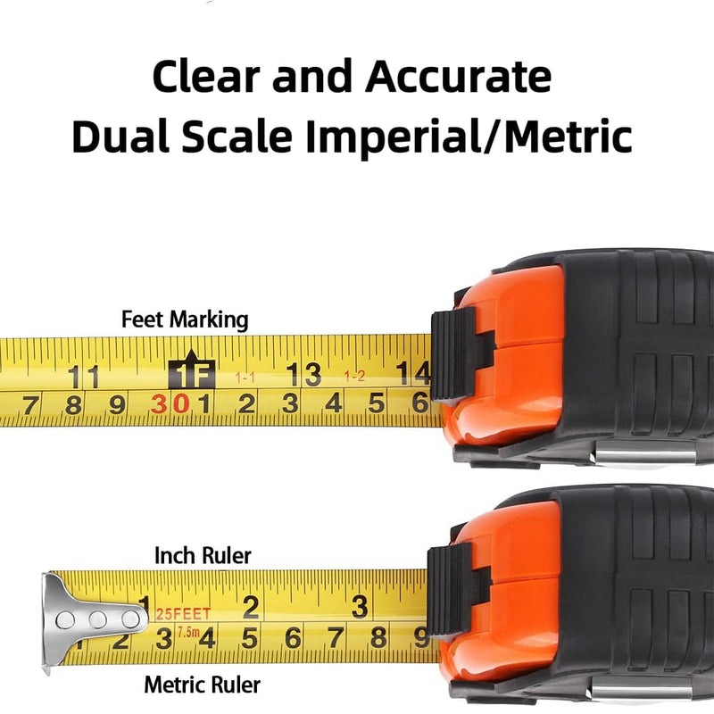 Papa Grandpa Gifts for Fathers Day Tape Measure 25 FT, Father's Day Birthday Gift for Grandpa from Granddaughter Grandson, Best Grandpa Grandfather Presents Useful Stuff, Engraved Measure Tape Tools