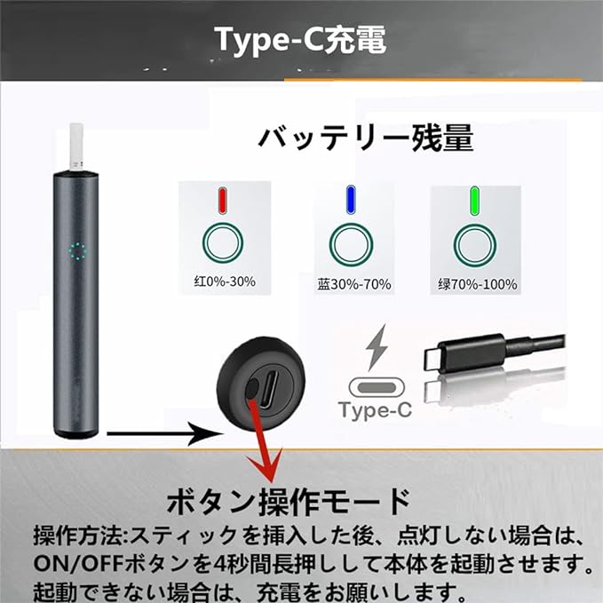 IQOS Ilma Compatible Device, Heated Tobacco Body, IQOS Ilma Compatible Device, Continuous Use, Approximately 20 Cigarettes, Heated Tobacco, Electronic Cigarettes, Induction Heating, No Blades, For - NewNest Australia