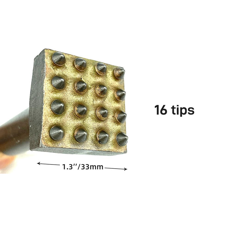SDS Plus Bushing Tool, 5.5 inch x 1 1/4'' Square Head Concrete Bushing Bit, Concrete Roughness Coating Removal Repair Patch Prepare Chisel Drill Bit for Rotary Hammer, Masonry Stone Brick Wall (2 pcs) 2