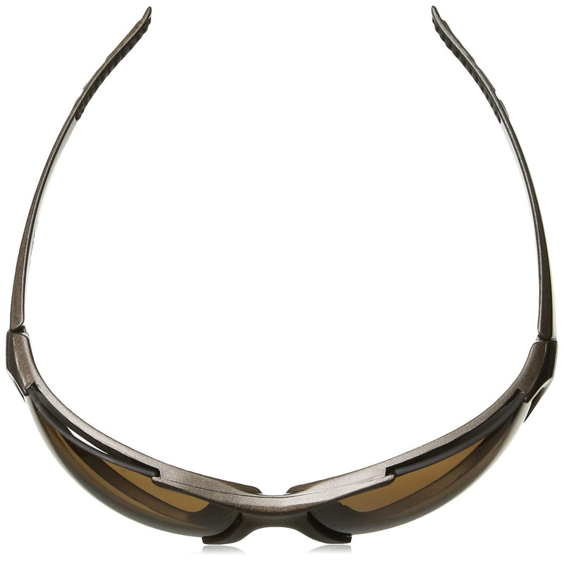 Crossfire Eyewear 181813 Core Polarized Safety Glasses with High Definition Brown Polarized Lens and Mocha Brown Frame