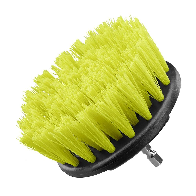 RYOBI Multipurpose Cleaning KIT 4-PIECE with 1 Soft Brush, 1 Medium Brush, 1 Hard Brush,