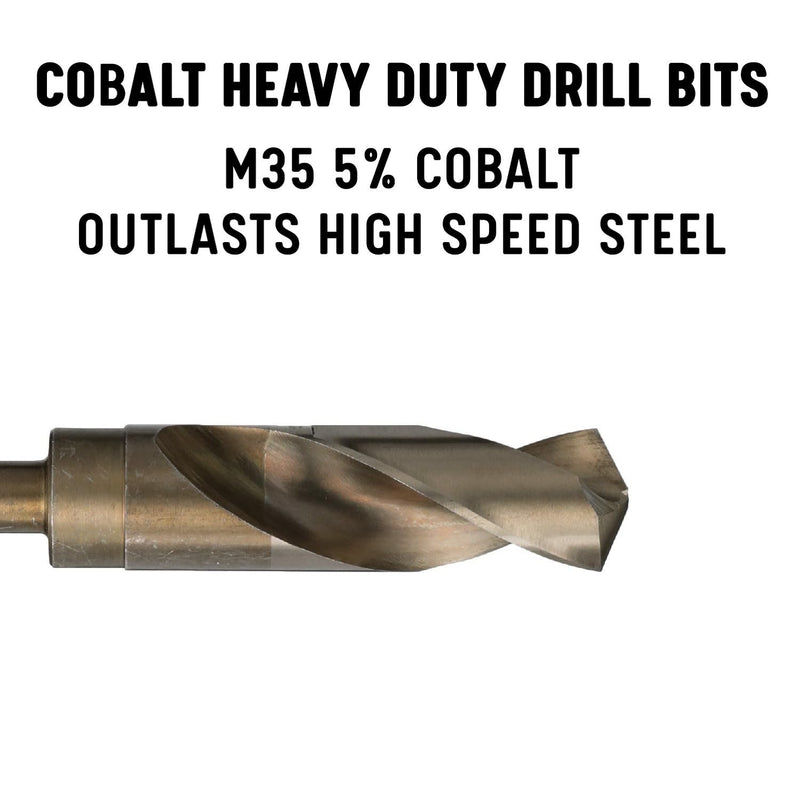 Drill America 20.00mm Cobalt Reduced Shank Drill Bit with 1/2" Shank, D/ACO Series