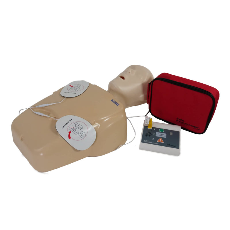 WNL Products AED Trainer Pads - 5 Pack Replacement Practi-Trainer Electrode Pads XFTAP Compatible with WL120ES10 and WL220ES0 Practi-Trainers (Adult Pads) Adult