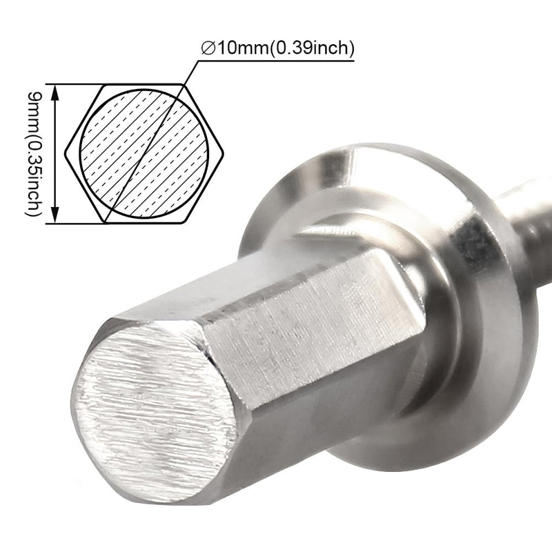 Toolcool Dowel Maker Accessories Stock Holder Screw Nail Drill Adapter Use to Attach Stock to The Drill
