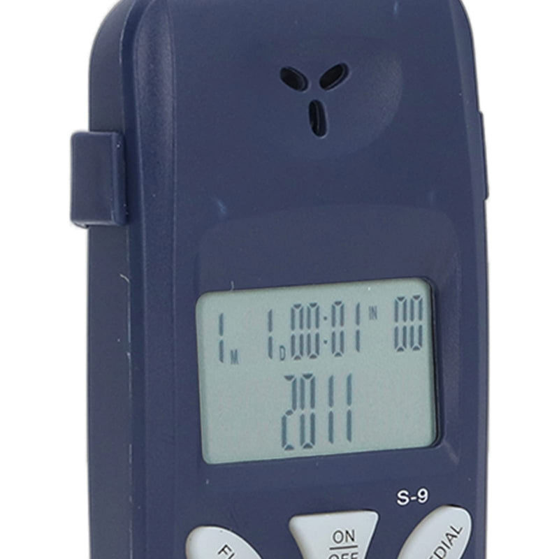 ASHATA Telephone Phone Tester with Connecting Cable, DTMF Caller ID, 16 Bit Display, ID and Times Records, Flash Off 300 600 1000ms, Phone Butt Test Tester Tool