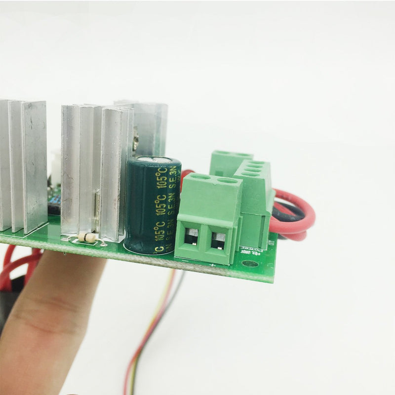 Bringsmart CCM6N DC PWM Motor Speed Controller 6V-30V Variable Speed Drive 6A Positive Inversion Mini Switch Controller (Speed Controller)