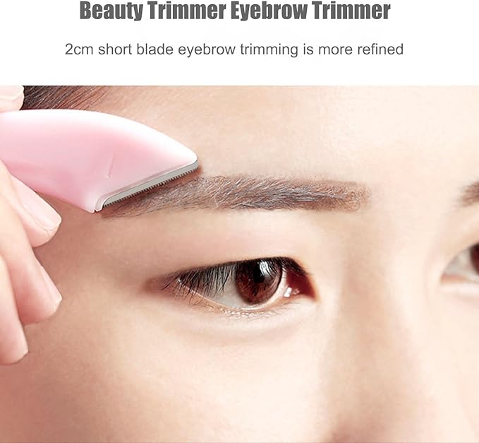 Eyebrow Trimmer Scissors with Comb for Women Professional Stainless Steel Eyebrow Trimmer Scissors Beauty Makeup Accessories Q5A2 - NewNest Australia