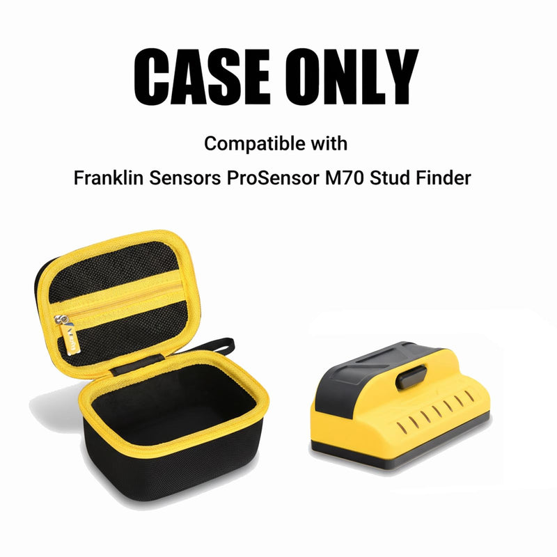Case for Franklin Sensors ProSensor M70 Stud Finder with 7-Sensors - Hard Protective Travel Carrying Storage Organizer Bag, Case Only (Black) Black