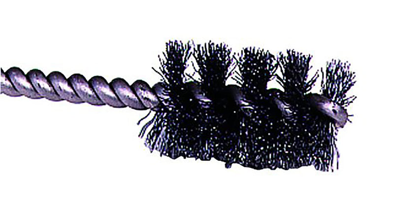 Weiler 21175 5/16" Power Tube Brush, .005" Steel Wire Fill, 1" Brush Length, Made in the USA (Pack of 10) 5/16" Dia x 0.005 Wire Size