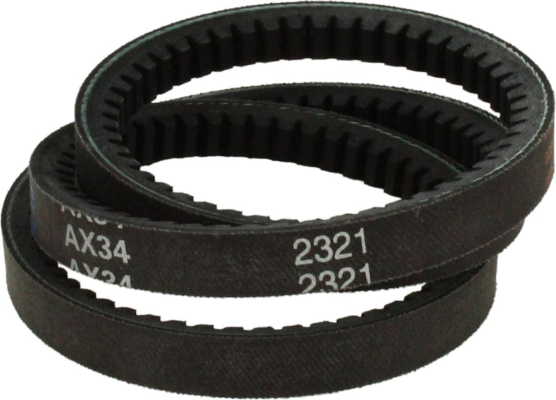 D&D PowerDrive AX34 V Belt, AX, Rubber, 1/2" x 36" OC