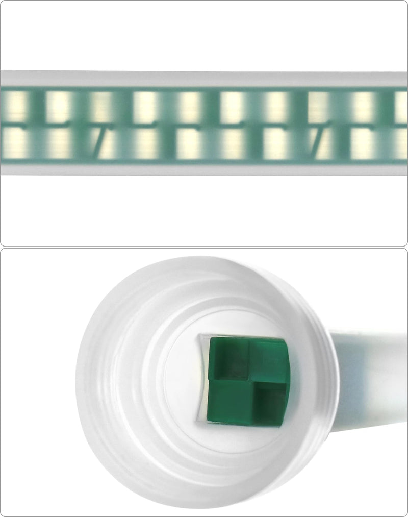 QWORK Epoxy Mixing Nozzle, Static Mixing Nozzle Tip for Adhesive Cartridges, Pack of 20 20 Pcs