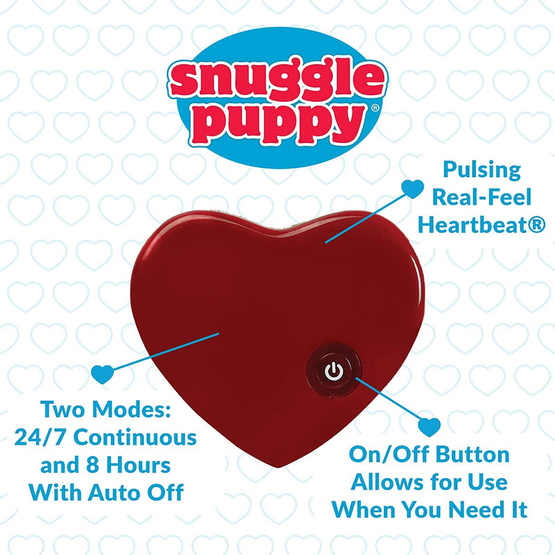 SmartPetLove Snuggle Puppy - Extra Heat Pack Bundle - Comes with Snuggle Puppy and Extra 12-Pack of Heat Packs for Pets - PawsPlanet Australia