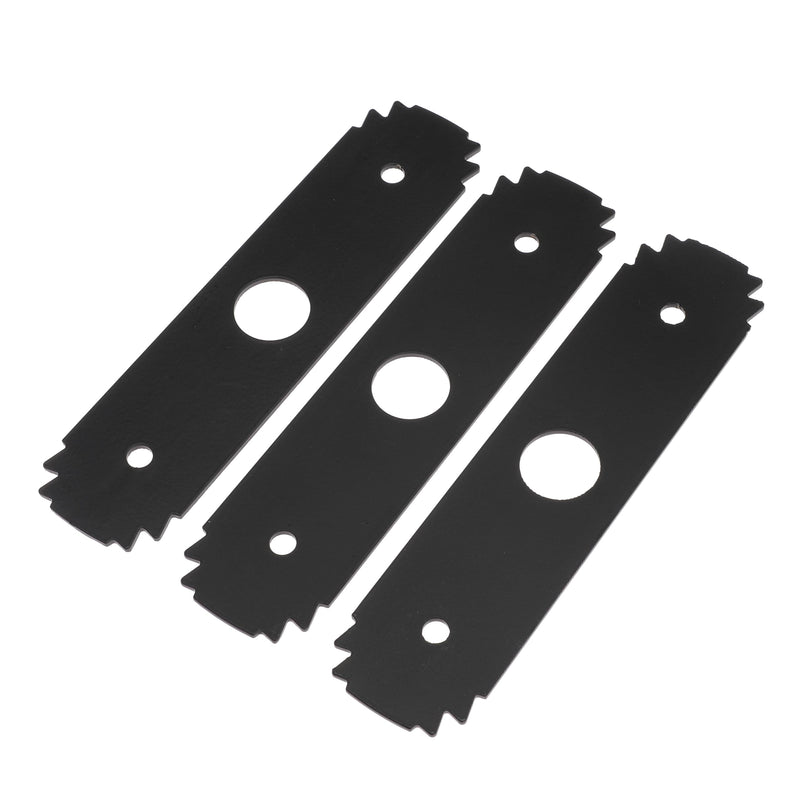8 Inch Edger Steel Serrated Blade Replace AC04215 Reversible Heavy Duty Hardened Steel Edger Blade for Ryobi for Edgers UT50500 UT15518 RY15518 RYEDG11 P2310 P2300B 1" Center Hole (3) 3