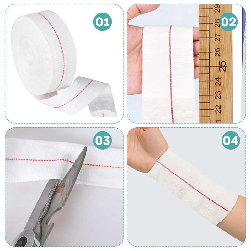 Tubular Elastic Support Bandages 3.5cm x 10m Stockinette Tubing Compression Bandage Cast Sleeve Roll for Small Limbs (for Limb Circumference 8-15cm) - NewNest Australia