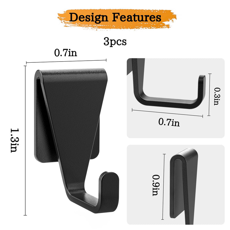 3pack Grills Hooks for Traeger Grills, Grills Hooks for Barbecue Tool, Suit for Traeger Ironwood 885, Pro Series 34, Pro Series 22, Pro D2 575, Pro 780, Ironwood 650, Pit boss