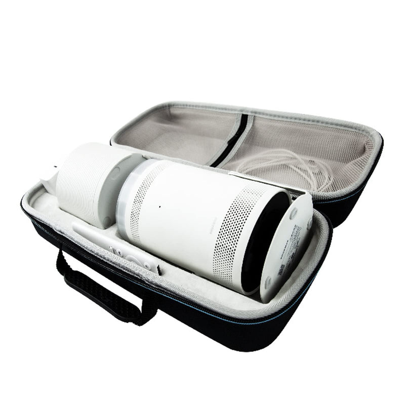 Case for Samsung The Freestyle Projector & Battery Base All Accessories Storage, Compatible with 30” - 100” The Freestyle 2nd Gen EVA Hard Bag Anti-Scratch Anti-Collision (Black) Black