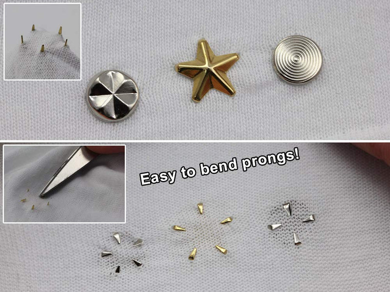 8mm Crystal CH38 Bedazzler Refills Rhinestones Preset Gemagic Studs Nailheads in Rims for Garment Embelishments Leatherwork DIY Crafts Decorate Shoes, Belts, Tee Size 34-50 Pieces Crystal Clear CH38 8mm