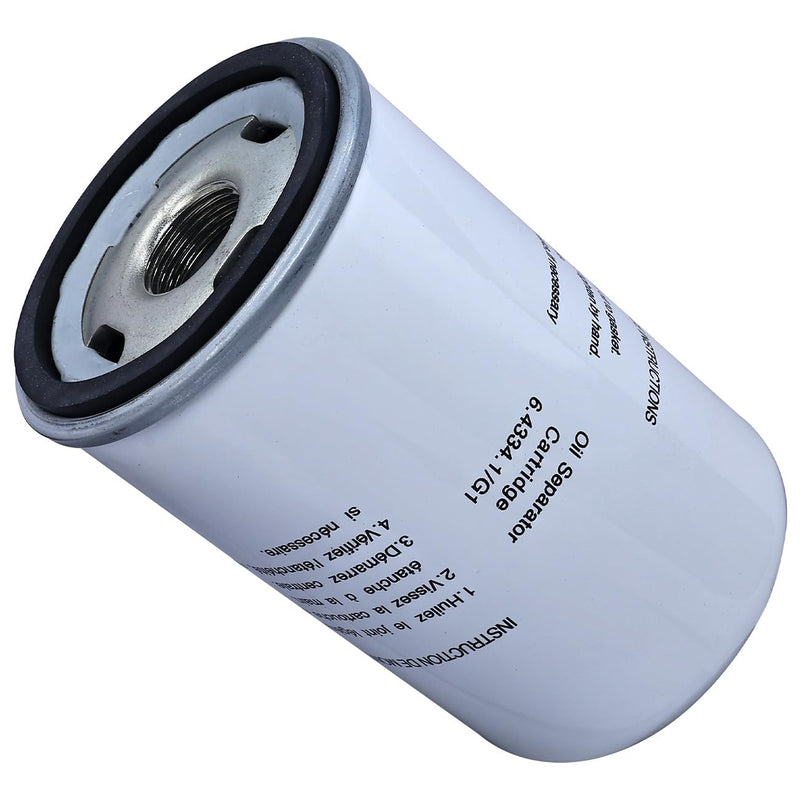 6.4334.1 6.4334.0 Oil Separator Element Replacement Compatible with Kaeser Air Compressor Replacement Filter Part 6.4334.1/G1 6.4334.0/G1