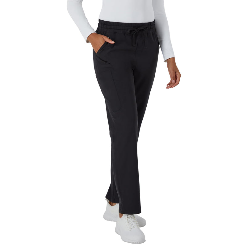 Hanes Women's Comfort Fit Scrub Pants, Moisture-Wicking Healthcare Scrubs for Women, 3 Pockets Medium New Ebony - NewNest Australia