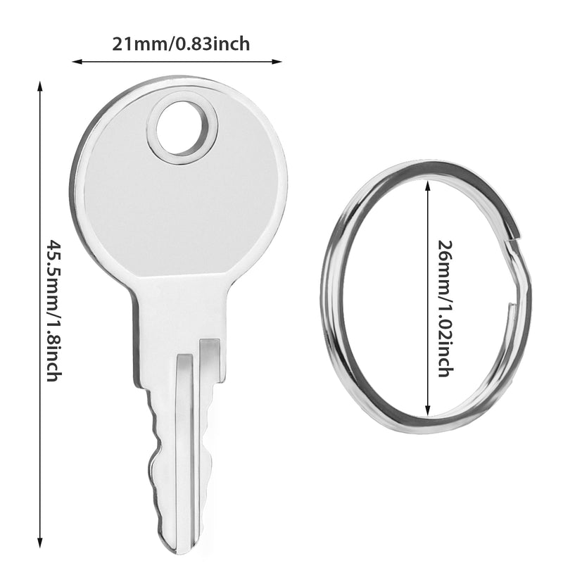 0G66240KEY Replacement Keys for Generac Home Standby Generator Cabinet Lock 0G6624 0G66240,2PCS